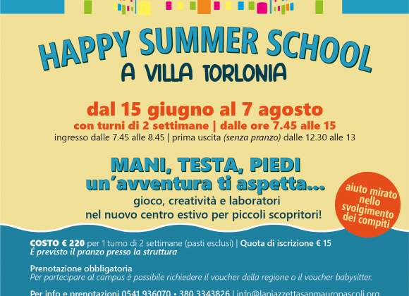 Happy Summer School a Villa Torlonia