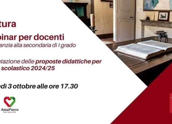 Webinar proposte didattiche!