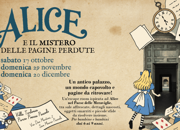CARTOLINA_ALICE-ESCAPE compressa ESCAPE | Alice e il mistero delle pagine perdute