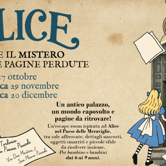 ESCAPE | Alice e il mistero delle pagine perdute